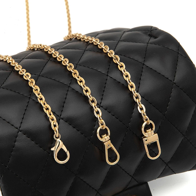 Metal Bag Chain Women Shoulder Crossbody Bag Strap Customized Handbag Handle Replacement Purse Chain Bag Chain Accessories