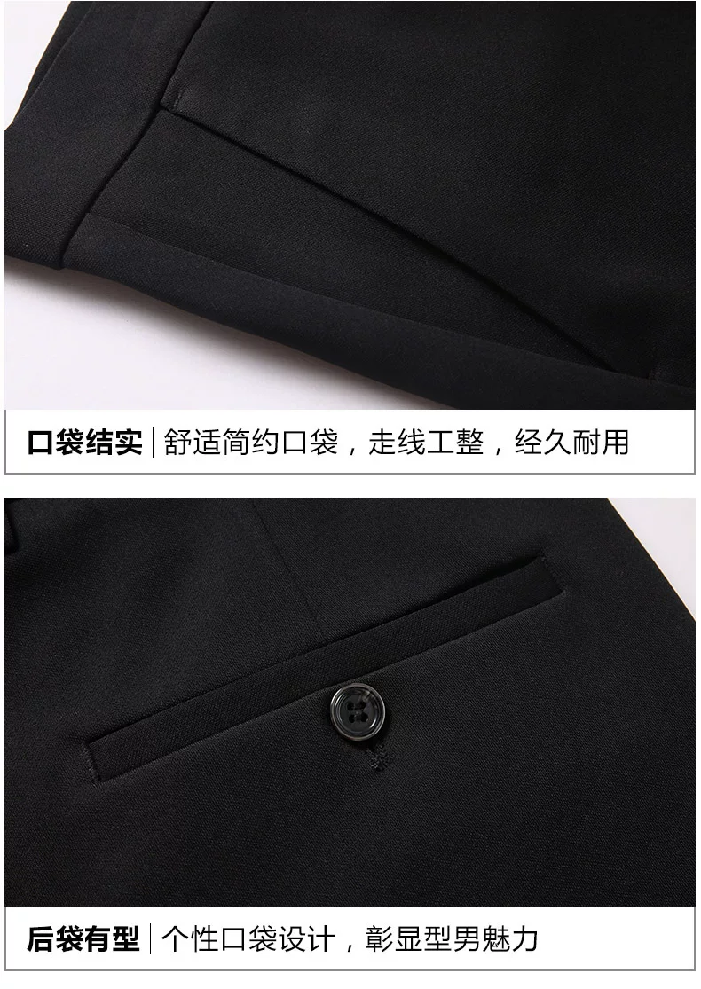 29-40 Summer Thin Casual Pants Business Men's Pants Middle-aged Dad Casual Pants Elastic Breathable Pants