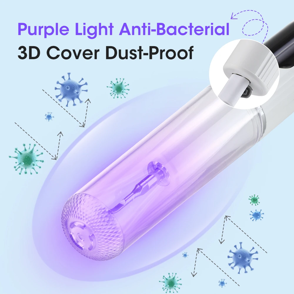 Ultrasonic Dental Scaler Electric Sonic Teeth Plaque Cleaner Dental Stone Removal For Teeth Tartar Stain Teeth Calculus Remover