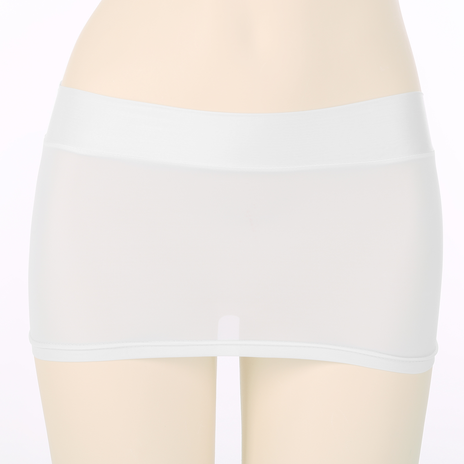 Womens Semi See-through Miniskirt Cover Ups Beachwear Solid Color Block Low Rise Sexy Pencil Mini Skirts Female Sexy Nightwear