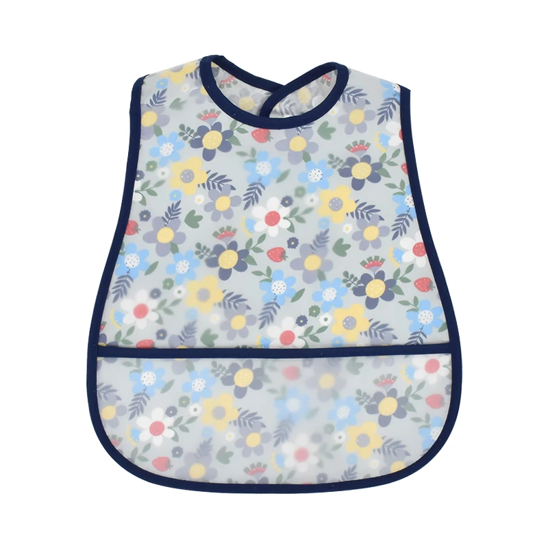 High Quality Adjustable Baby EVA Bibs Cartoon Cotton Child Waterproof Lunch Feeding Bibs For Kids Girls Boys Feed Accessories