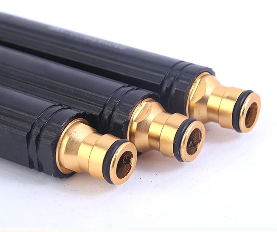 SEAMETAL Adjustable Car Wash Water Gun High Pressure Metal Car Wash Straight Nozzle Washer Spray Sprinkler for Car Washing Tool