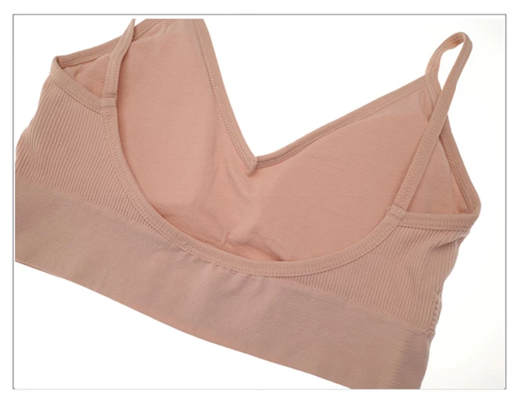 CINOON Women Seamless Bra Set Sexy Thong Low Waist Panties Wire Free Bra Bralette Lingerie Brassiere Cotton Female Underwear Set
