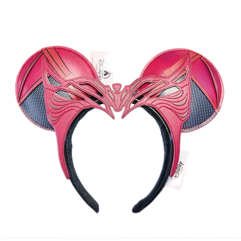 Disney Minnie Mickey Ears Headband Holiday Party Sequins Headdress Bows EARS COSTUME Headband Cosplay Plush Adult/Kids Gift