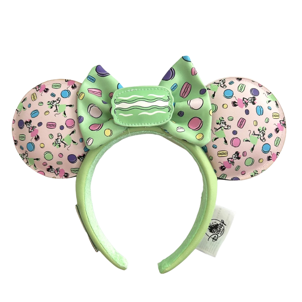 Disney Minnie Mickey Ears Headband Holiday Party Sequins Headdress Bows EARS COSTUME Headband Cosplay Plush Adult/Kids Gift