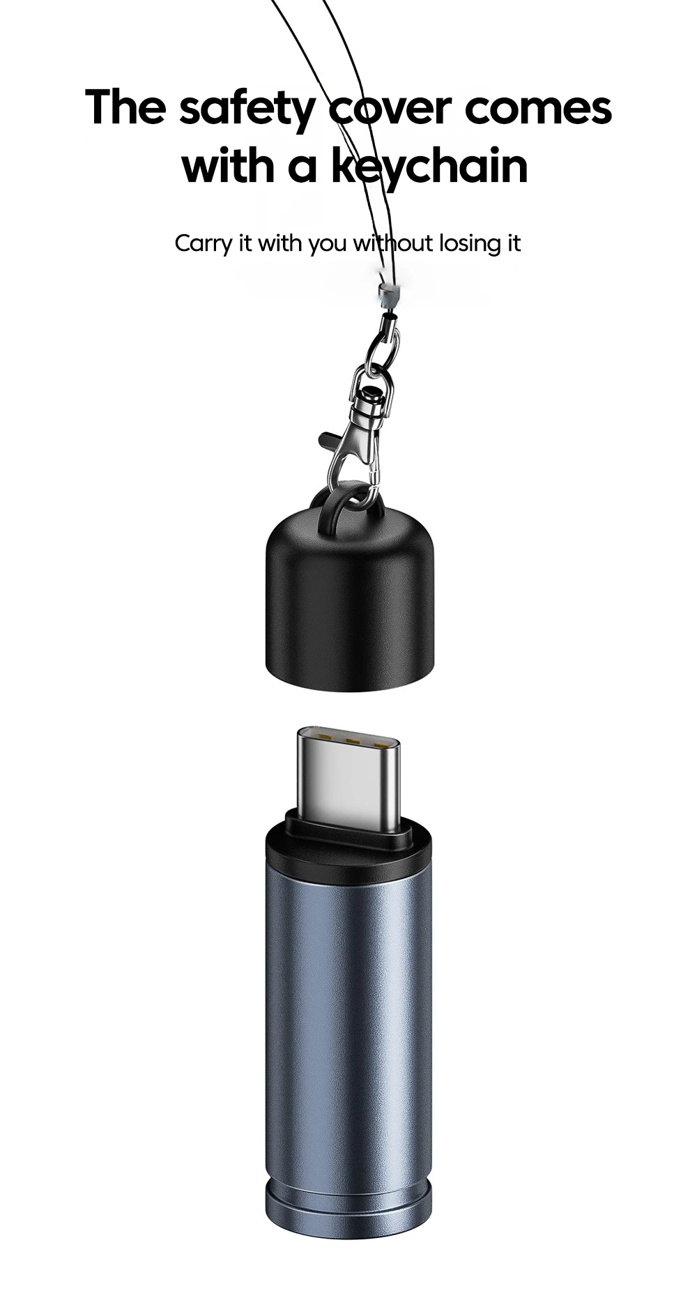Type-C Mobile Cigarette Lighter Air Blowing Cigarette Lighter Outdoor Safety Portable Mini Cigarette Lighting Artifact