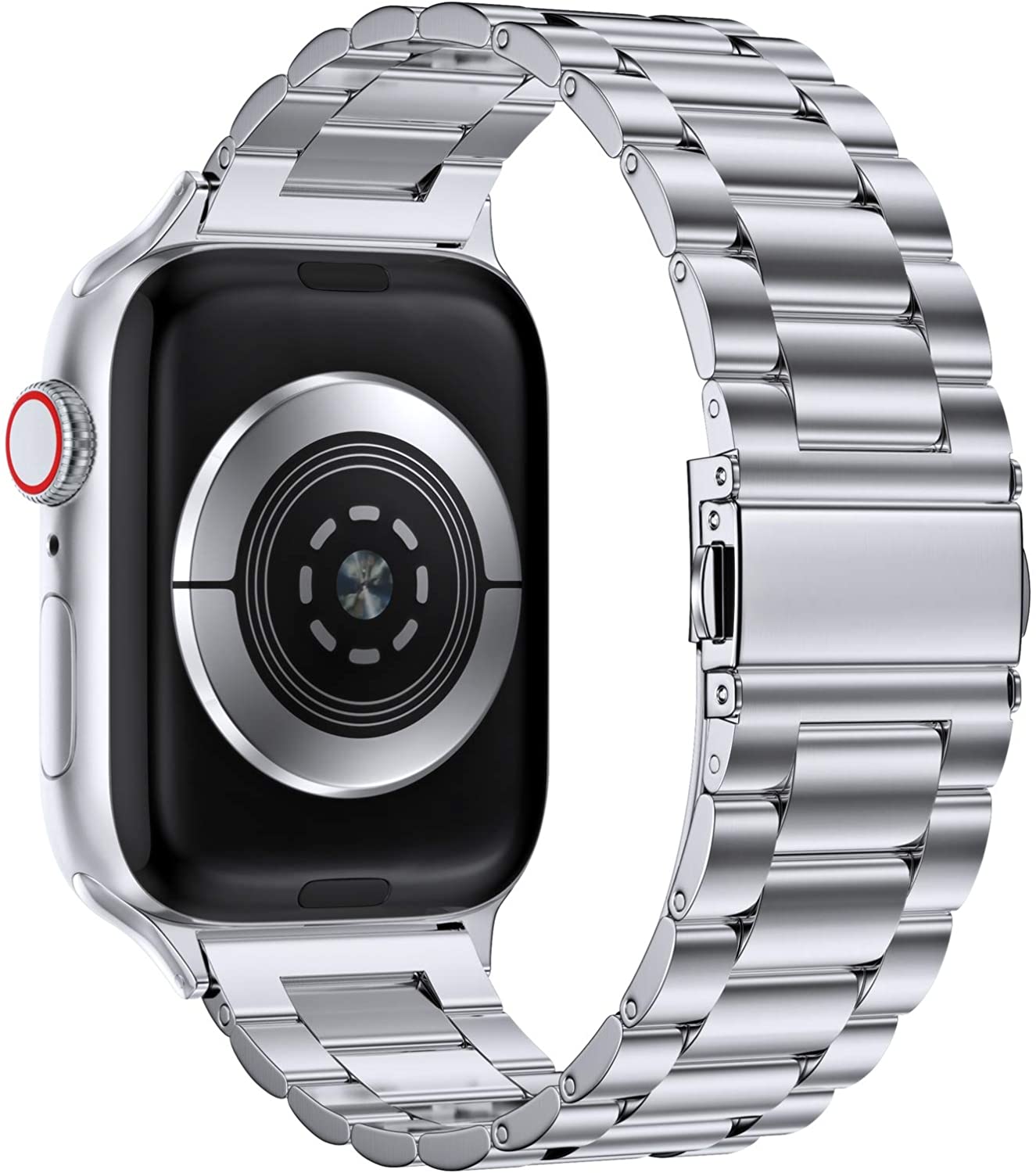 Metal Strap for Apple Watch Band 46mm 42mm 44mm 45mm 40 41mm Stainless Steel Wristband iWatch Series 11 10 9 8 7 6 SE Ultra 49mm