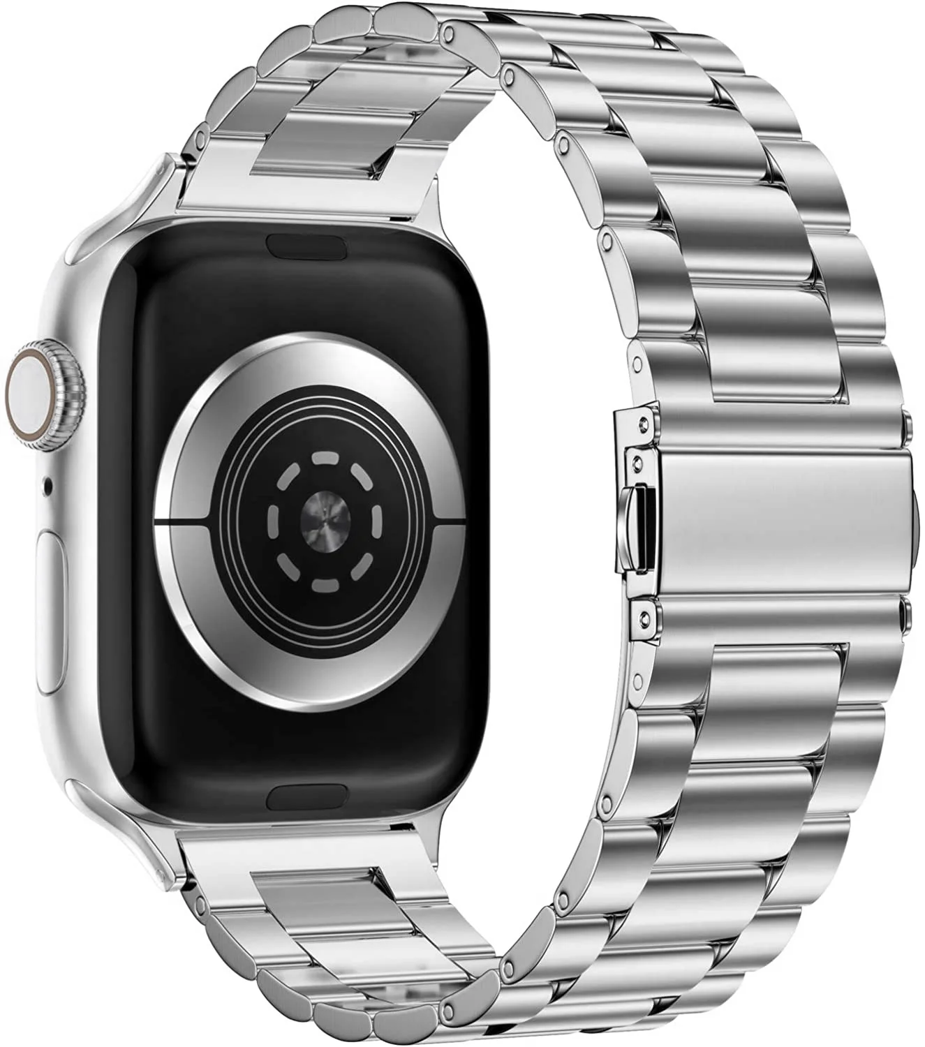 Metal Strap for Apple Watch Band 46mm 42mm 44mm 45mm 40 41mm Stainless Steel Wristband iWatch Series 11 10 9 8 7 6 SE Ultra 49mm