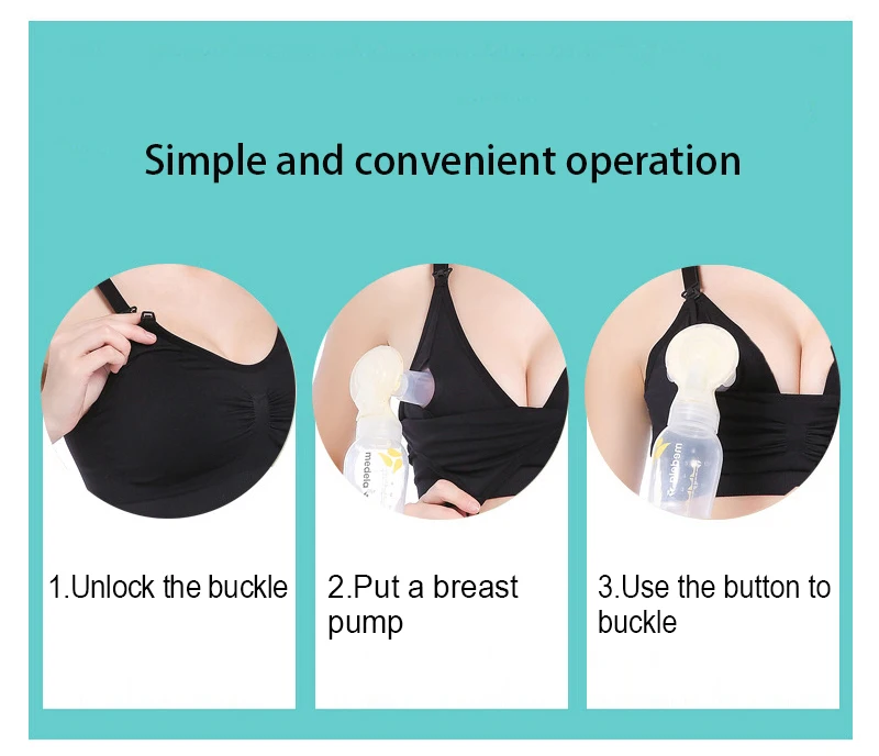 Hand Free Pumping Nursing Bra Breastfeeding Maternity Bras Women For Breast Special Underwear Pregnancy Clothes Can Wear All Day