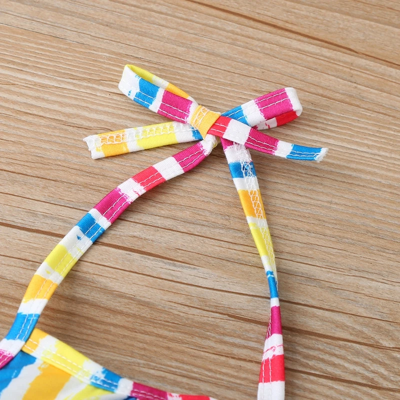 New Fashion Kids Baby Girls Strap Cotton Romper Toddler Sling Jumpsuit Harem Trousers Lace Up Sport Casual Loose Summer Clothes