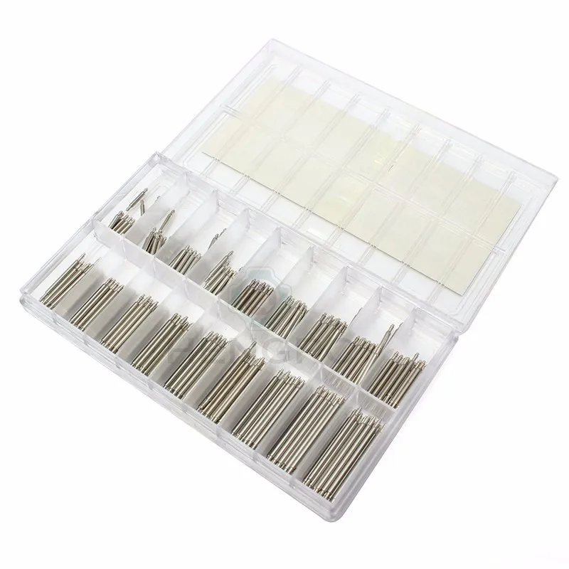 270pcs/set Strainless Steel Spring Bars 8mm - 25mm Watchband Strap Belt Repair Tools Pin Watch Accessories