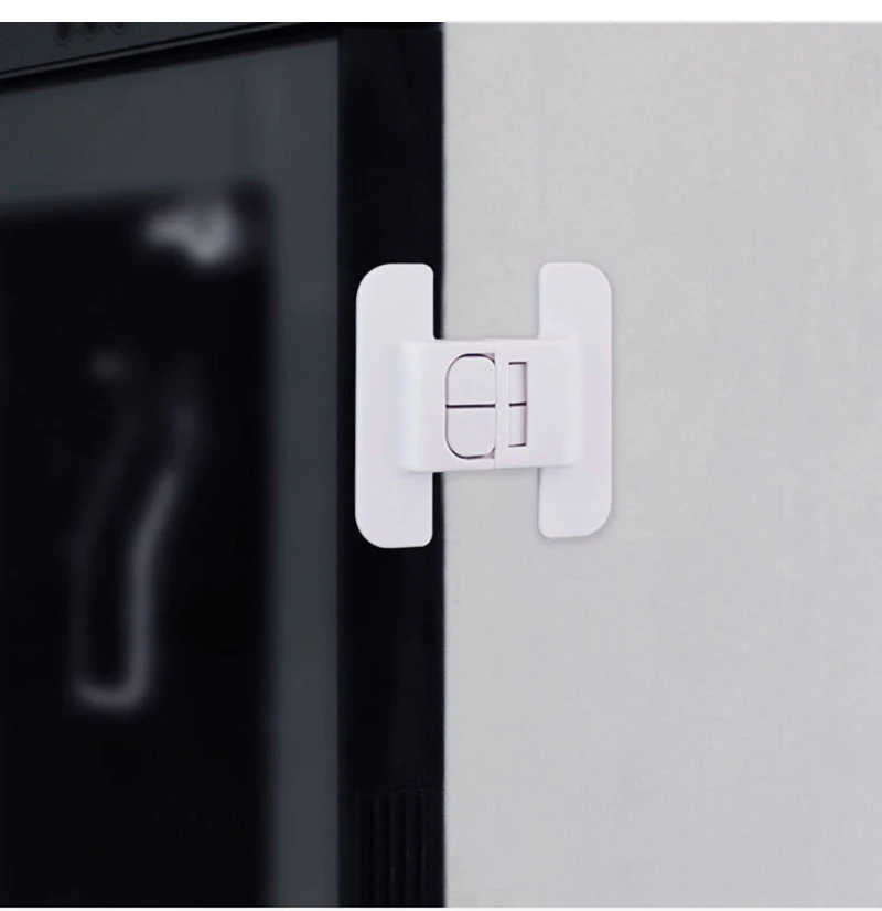 2Pcs/Lot Baby Safety Cabinet Locks Drawer Door Locks for Baby Child Infant Anti-Pinching Hand Security Protection Safety Buckle