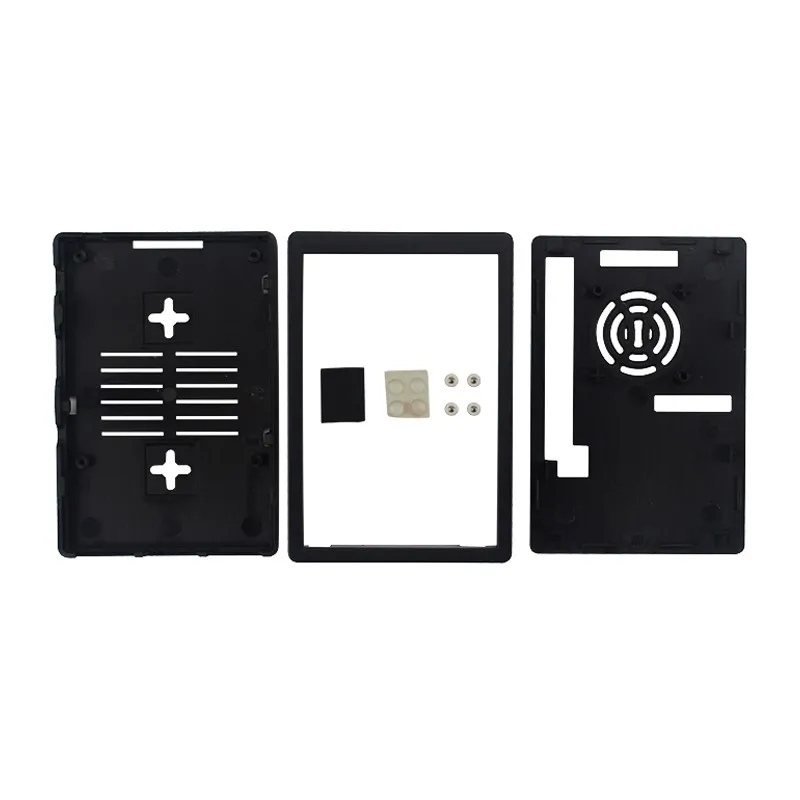 Raspberry Pi 3B Plus Case Plastic ABS Case Shell Box Optional Cooling Fan for Raspberry Pi 3B+/3B Use with 3.5 Inch Screen