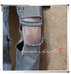 CHAOZHU  Japanese Korean High School Girls High Socks Loose Solid Colors Double Needles Knitting Cotton Long Socks For Women