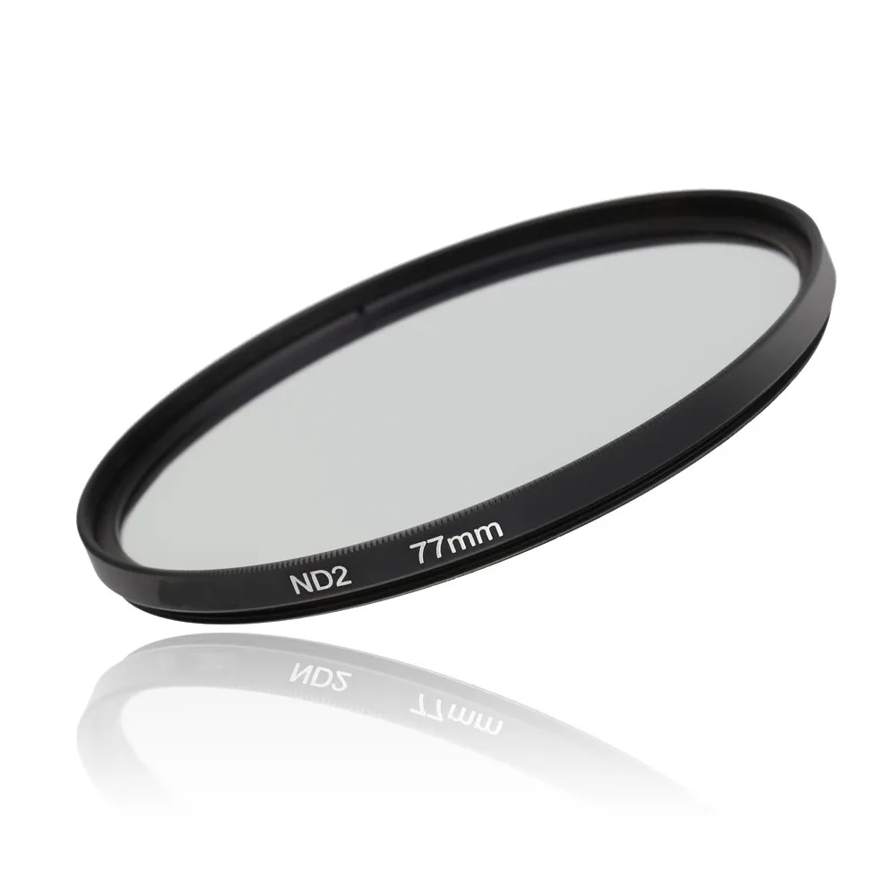 ND Filter Neutral Density ND2 ND4 ND8 Filtors 49MM 52MM 55MM 58MM 62MM 67MM 72MM 77MM 37MM 43MM 46MM for Canon Nikon Sony Camera
