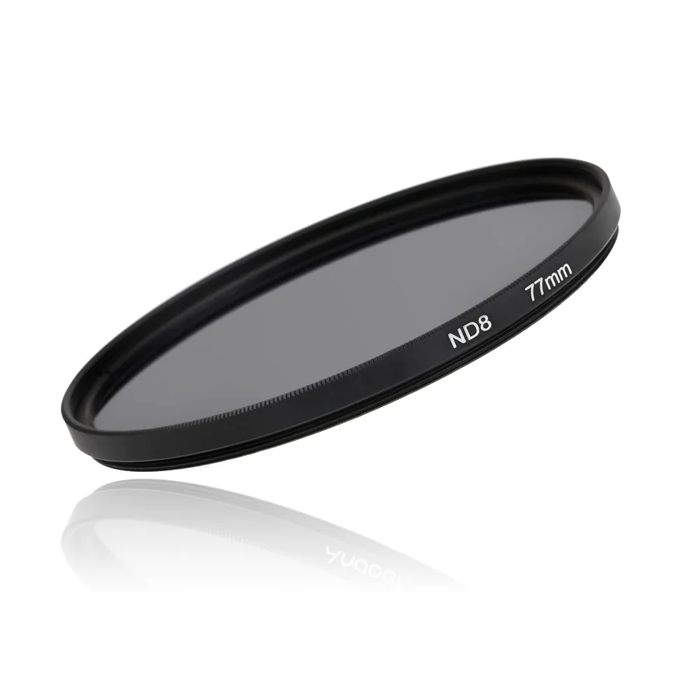 ND Filter Neutral Density ND2 ND4 ND8 Filtors 49MM 52MM 55MM 58MM 62MM 67MM 72MM 77MM 37MM 43MM 46MM for Canon Nikon Sony Camera