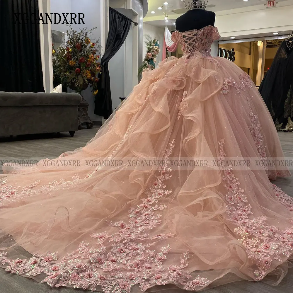 Customized Yellow Quinceanera Dresses 2025 V Neck Lace Appliques Sweet 16 Dress with Bow Birthday Ball Gown Vestidos De 15 Anos