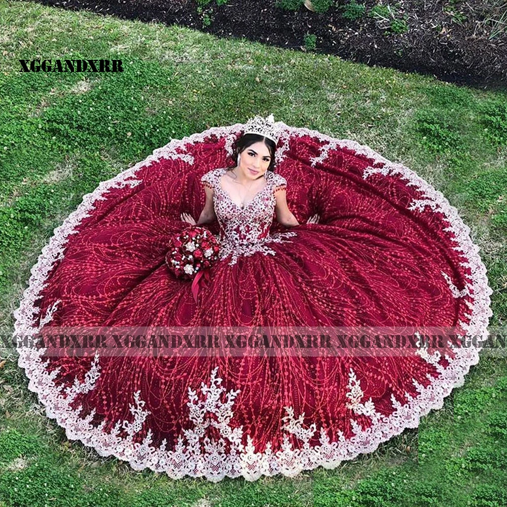 Customized Yellow Quinceanera Dresses 2025 V Neck Lace Appliques Sweet 16 Dress with Bow Birthday Ball Gown Vestidos De 15 Anos