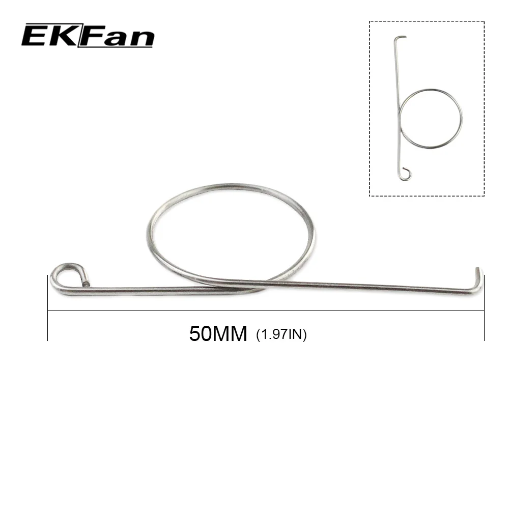 EKFan 1 Set Fishing Handle Knob Tool for Stainless Steel Axle Bearing Washers Gasket Screw Assembling Fishing Knob Tools Parts