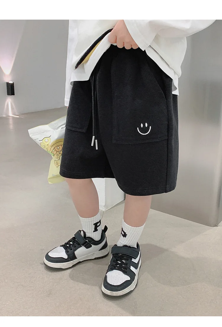 Children Shorts Casual Loose Pants for Kids Candy Color Boys Trousers Teenager Sports Joggers Baby Shool Clothing