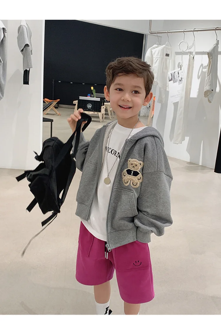 Children Shorts Casual Loose Pants for Kids Candy Color Boys Trousers Teenager Sports Joggers Baby Shool Clothing