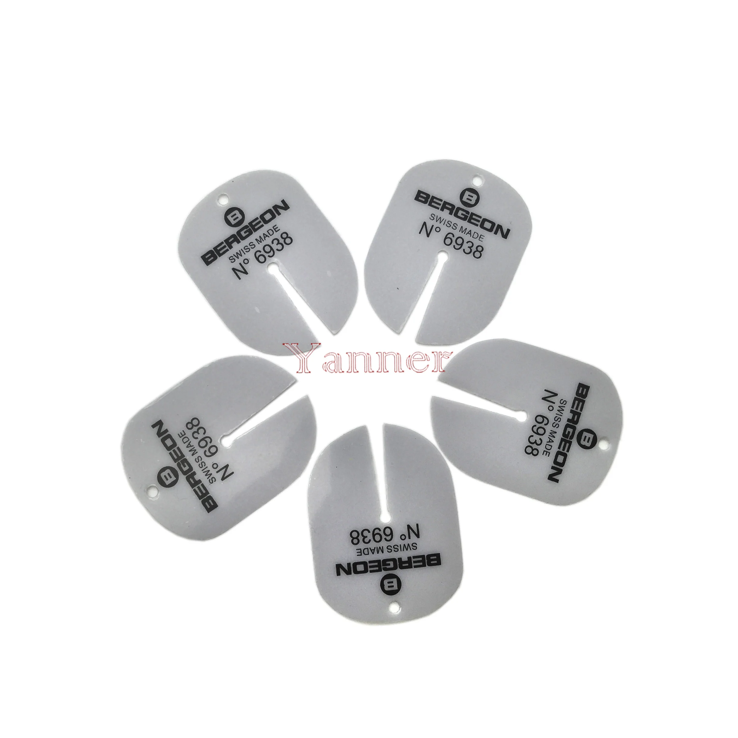 5PCS BERGEON 6938 DIAL PROTECTOR SHIM WATCH HANDS REMOVER SHIM FOR WATCH DAIL CUSHION WATCH REPAIR TOOLS