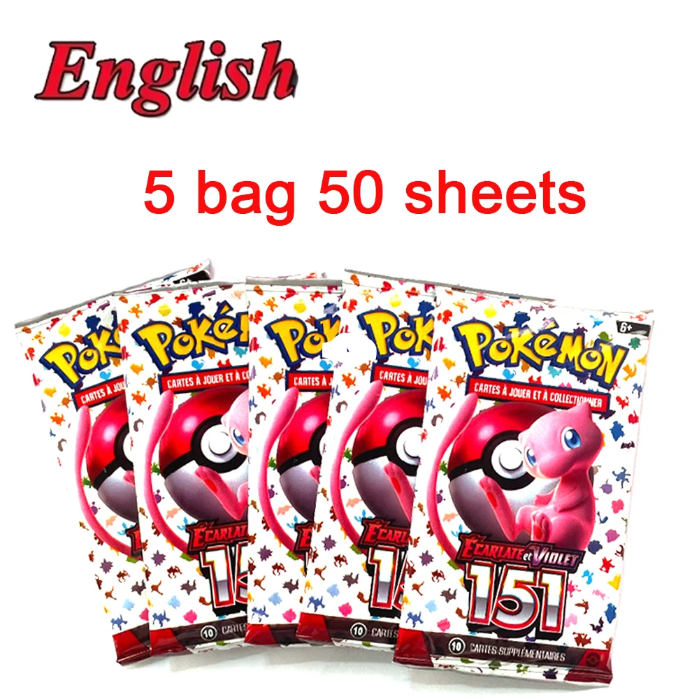 MEGA EVOLUTION 42pcs Pokémon Cards Battle Toys Lost Origin Pokémon Box with Anime Bank Pokémon Game Cards  for Childre