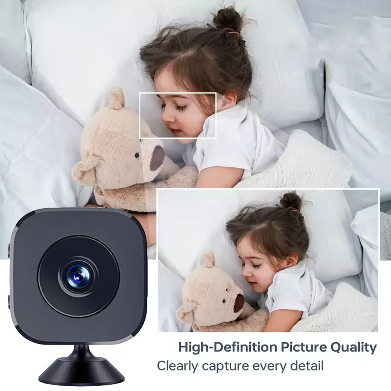 Mini WiFi Camera 2.4G Wifi Wireless Security Protection Remote Monitor Indoor Baby Voice Video Surveillance Smart Device