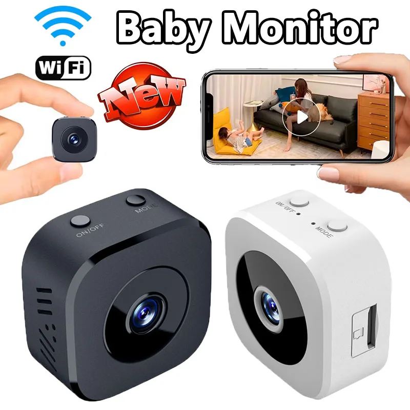 Mini WiFi Camera 2.4G Wifi Wireless Security Protection Remote Monitor Indoor Baby Voice Video Surveillance Smart Device