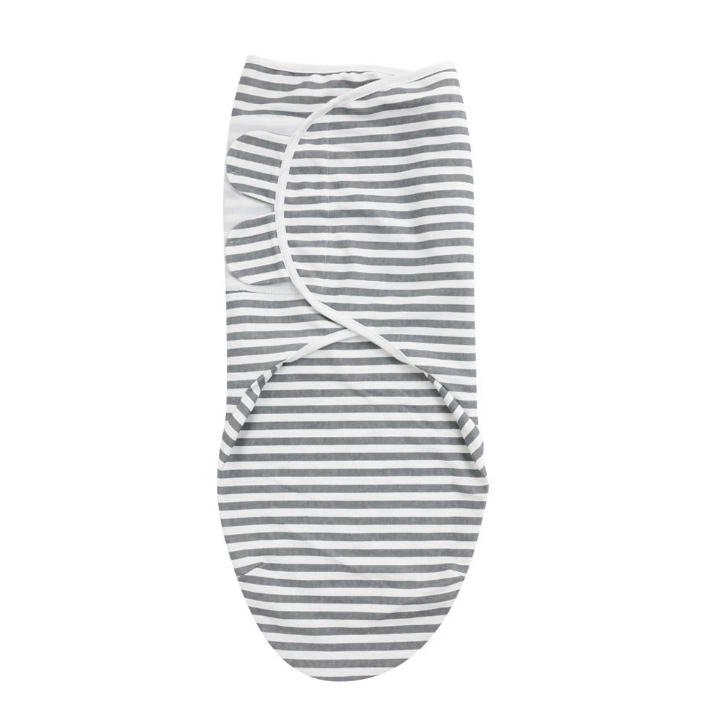 0-3M Newborn Baby Swaddle Wrap 100% Cotton Baby Sleeping Bag Stars Elephant Diaper Cocoon Swaddle Blanket Receiving Blankets