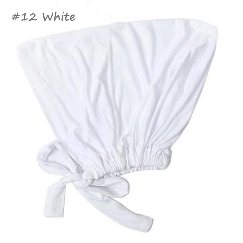 New Soft Modal Muslim Turban Hat Inner Hijab Caps Islamic Underscarf Bonnet India Hat Female Headwrap Turbante Mujer