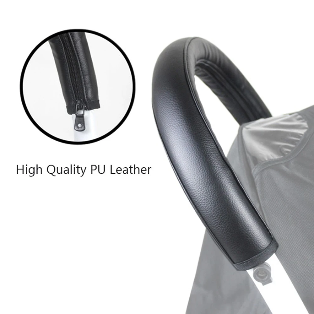 Baby Stroller Accessories Fit For Babyzen Yoyo Yoya Pram Armrest Handle Covers Pu Protective Case Cover For Babytime Wheelchair
