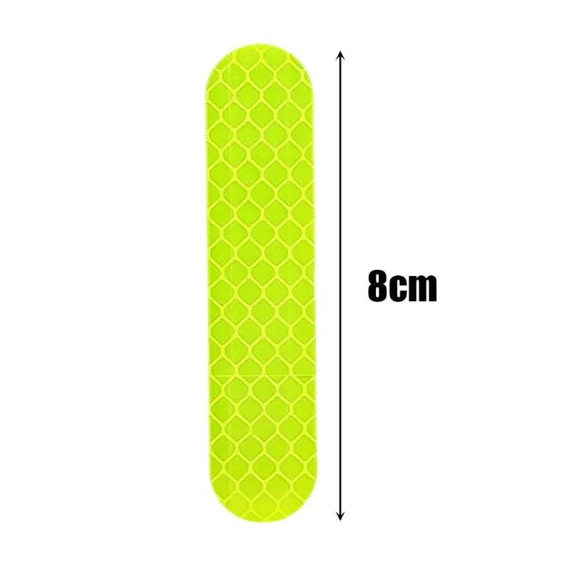 10/40/80PCS Night Reflective Strip Warning Stickers Waterproof High Visibility Reflector Tape for Car Motorcycle Helmet Bicycle