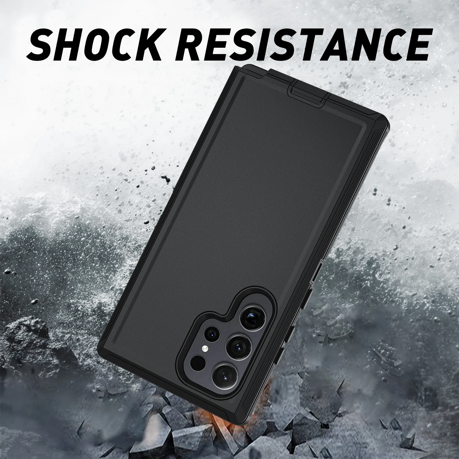 For Samsung Galaxy S25 S24 S23 S22 S21 S20 FE Plus Ultra Note 20 Armor Shockproof Defender Phone Case Hard PC+TPU Back Cover