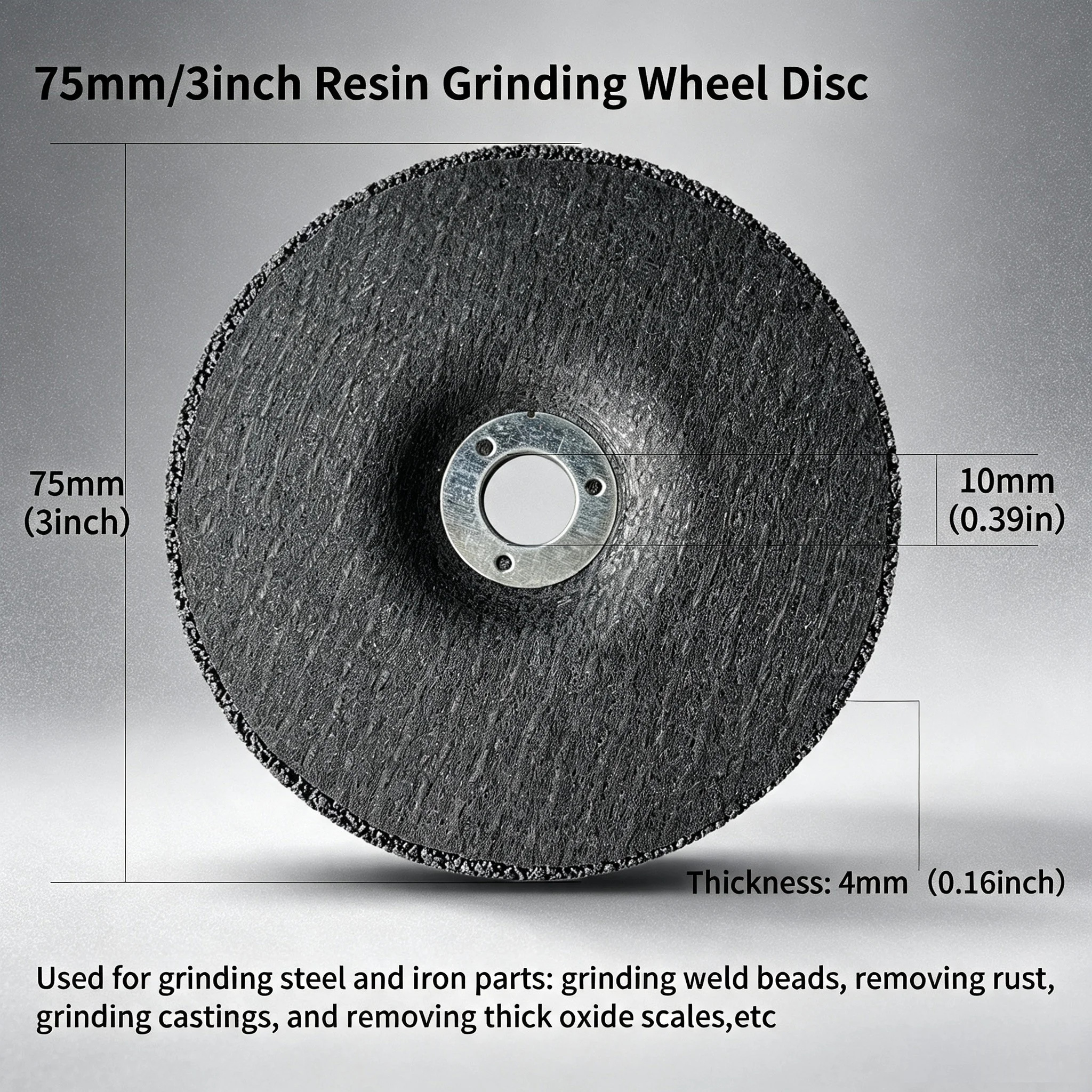 7Pcs Procut3-Inch Circular Saw Blade Set with 75mm Grinding Disc - Durable Steel Structure, Including Chain Saw Disc Blades, Me