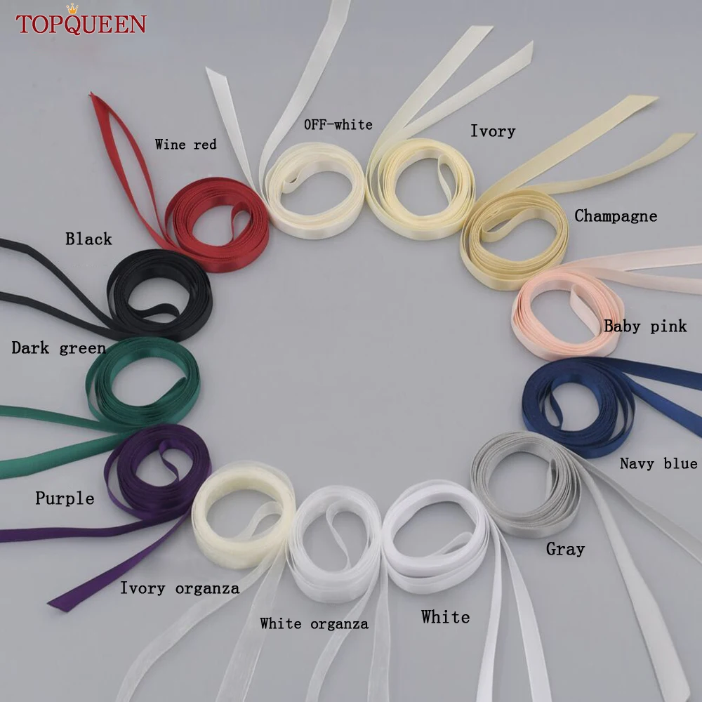 TOPQUEEN New Style Bridal Belt Silver Fancy Rhinestone Women Wedding Dress Accessories Satin Ribbon Belt S51