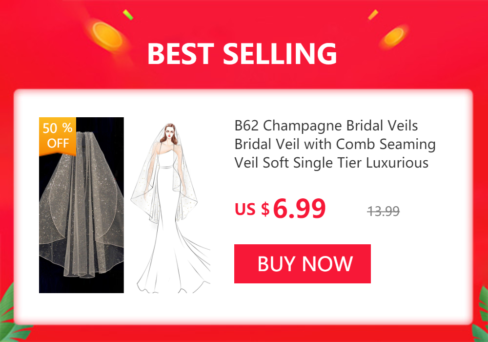 B58-D Sparkle Wedding Veil Champagne Colored Wedding Veils Bling Bridal Veils Long 3M/5M Bride Veil Luxury Cathedral Veil