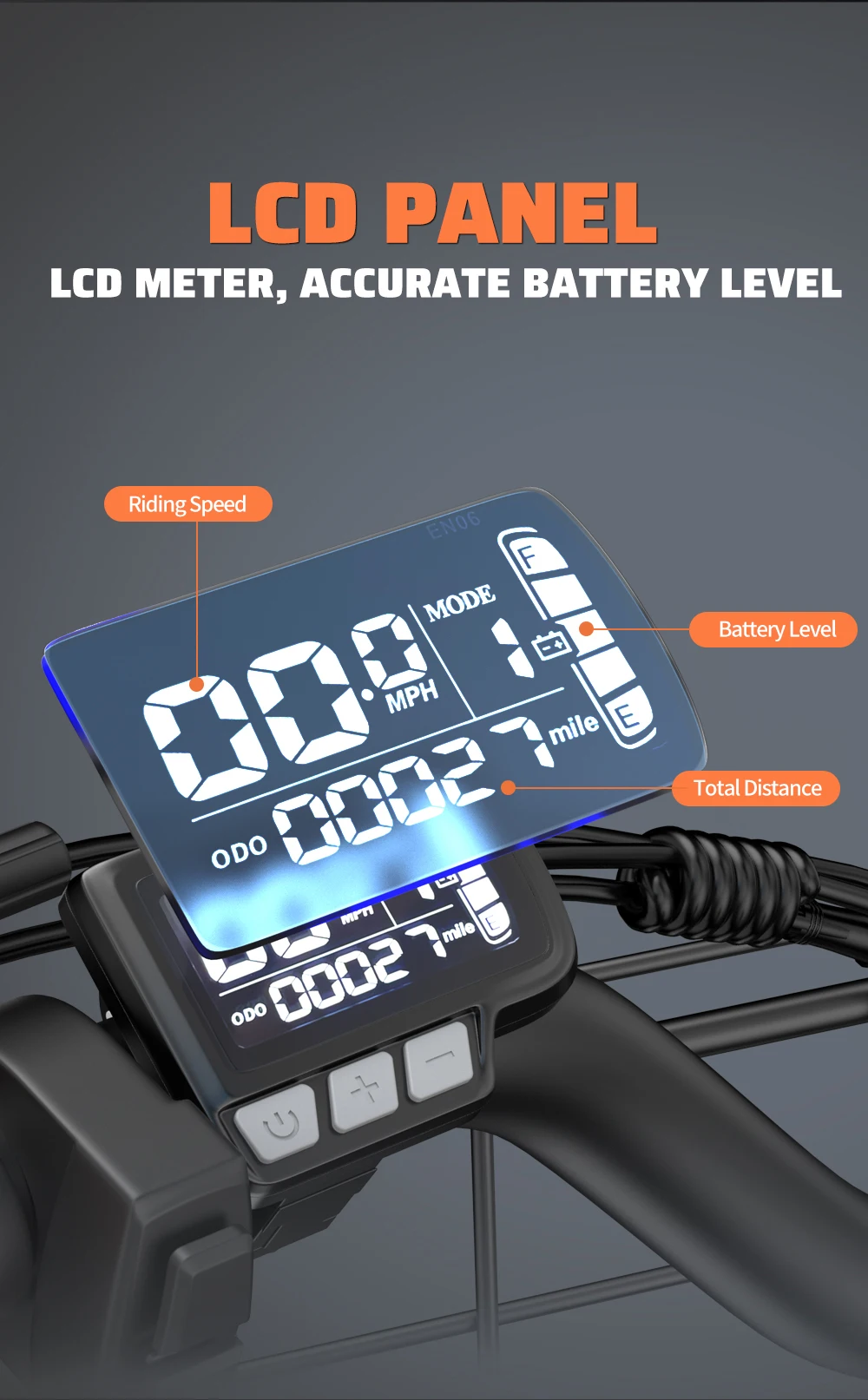 Kickwey LD20 Dual Seat Commuter Adult Electric Bike 1500w 32MPH 48V20ah Mountain Electric Bicycle 20 Inch Fat Tire Motorcycle E Bike