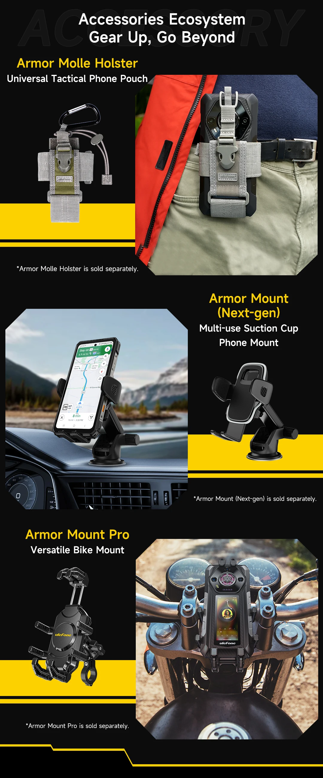 Ulefone Armor 30 Pro 5G Rugged Phone 6.9" 120Hz 32GB+512GB 12800mAh Night Camera 64MP NFC 66W Android 14 Smartphone