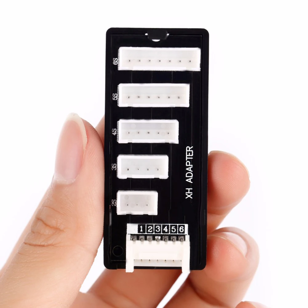 1-10PCS 1S/2S/3S/4S/5S/6S Lipo Battery Balance Charger Cable Lithium Battery Balanced Charger Expansion JST XH Adapter Board