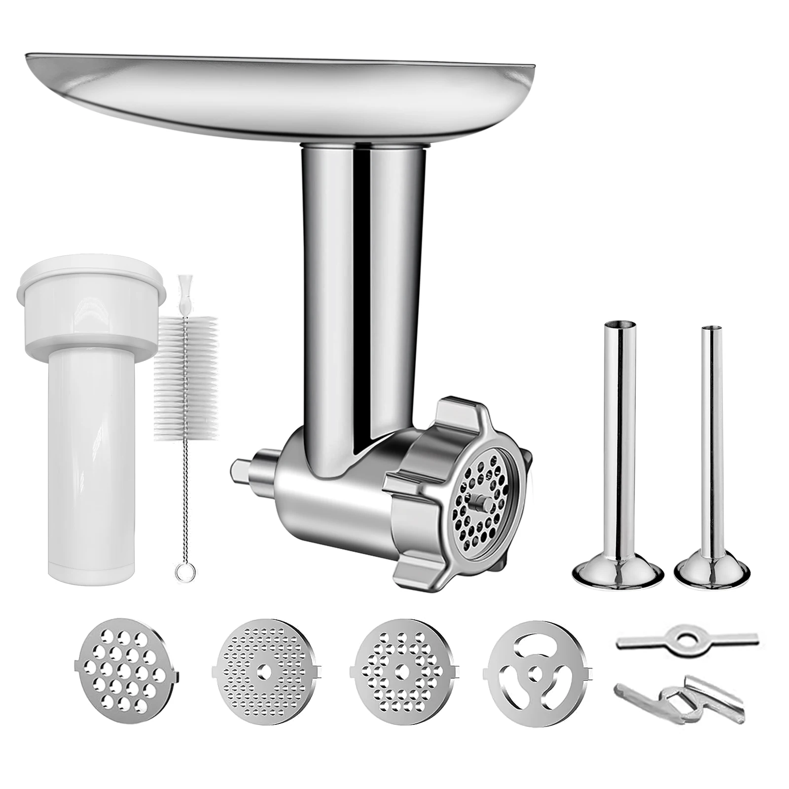 Home Kitchen Meat Grinder Attachment Stainless Steel For Kitchenaid Stand Mixer Set