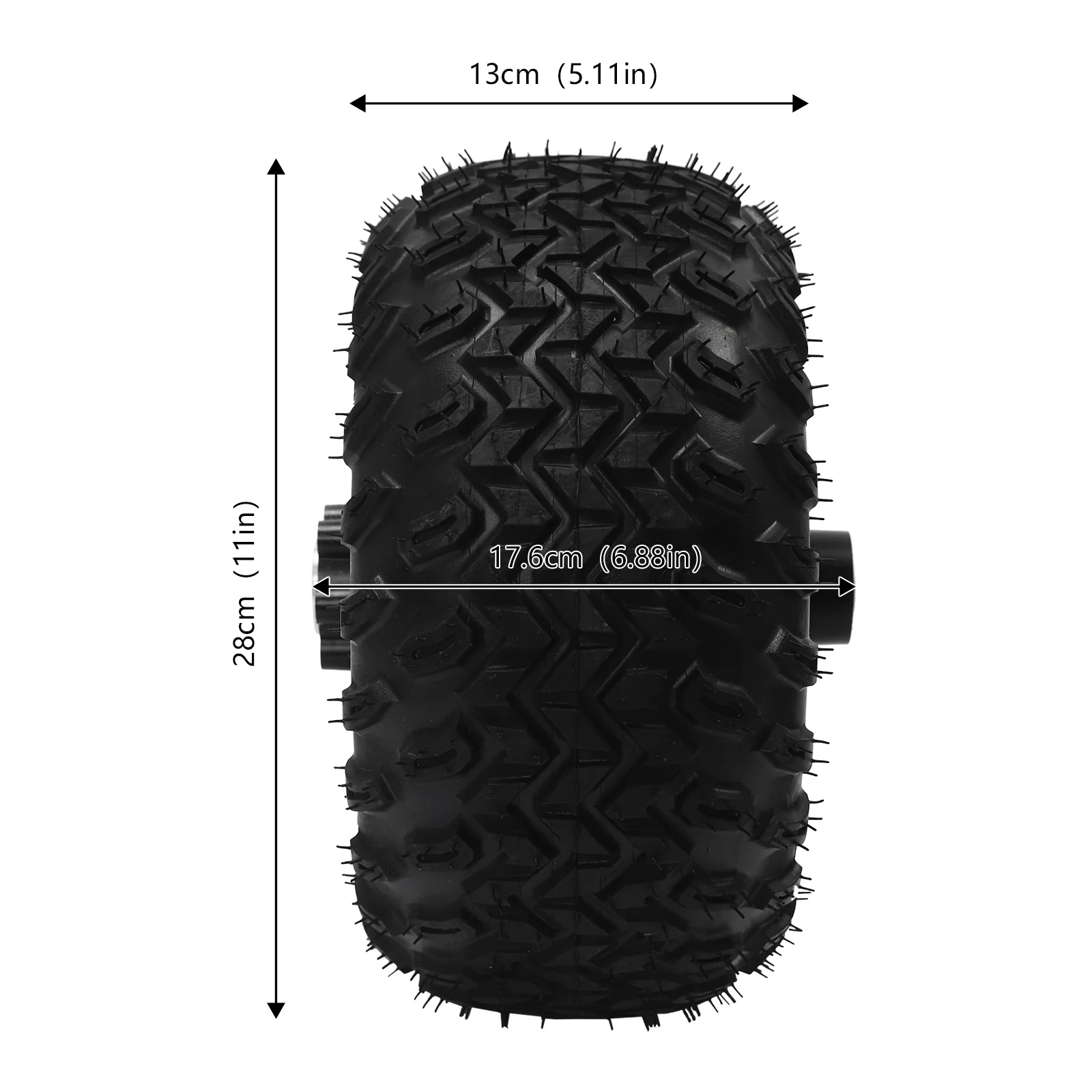 24V/250W 36V/350W Electric Scooter Conversion Kit 10" Dual Wheels Brush Gear Motor Drive Air Wheel w/Reverse Gear+Thumb Throttle
