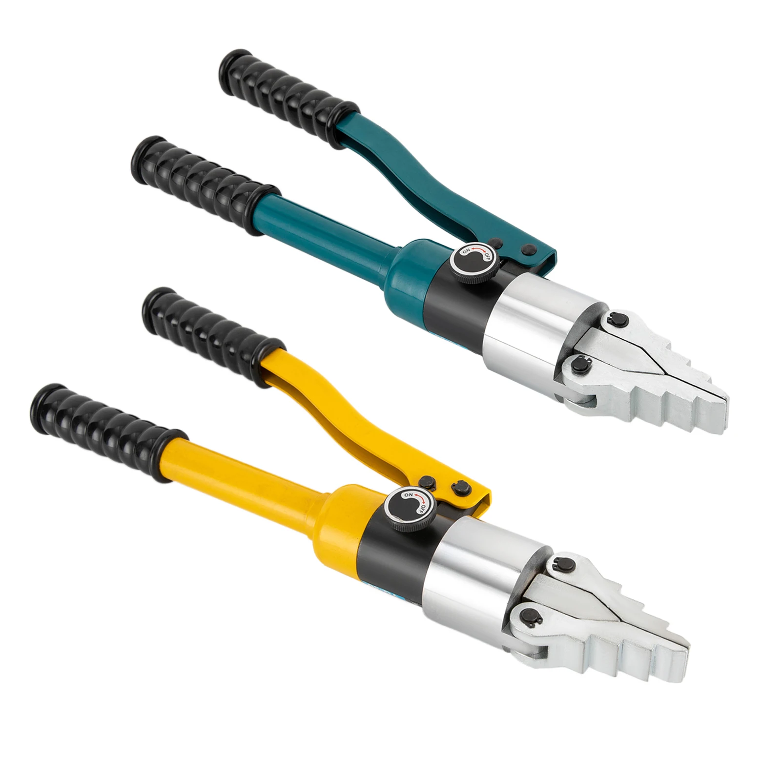 YQ-30 8T 30MM Portable Hydraulic Spreader Separator Kit Hand-held Integrated Manual Flange Dividing Tool Set Blue/Yellow