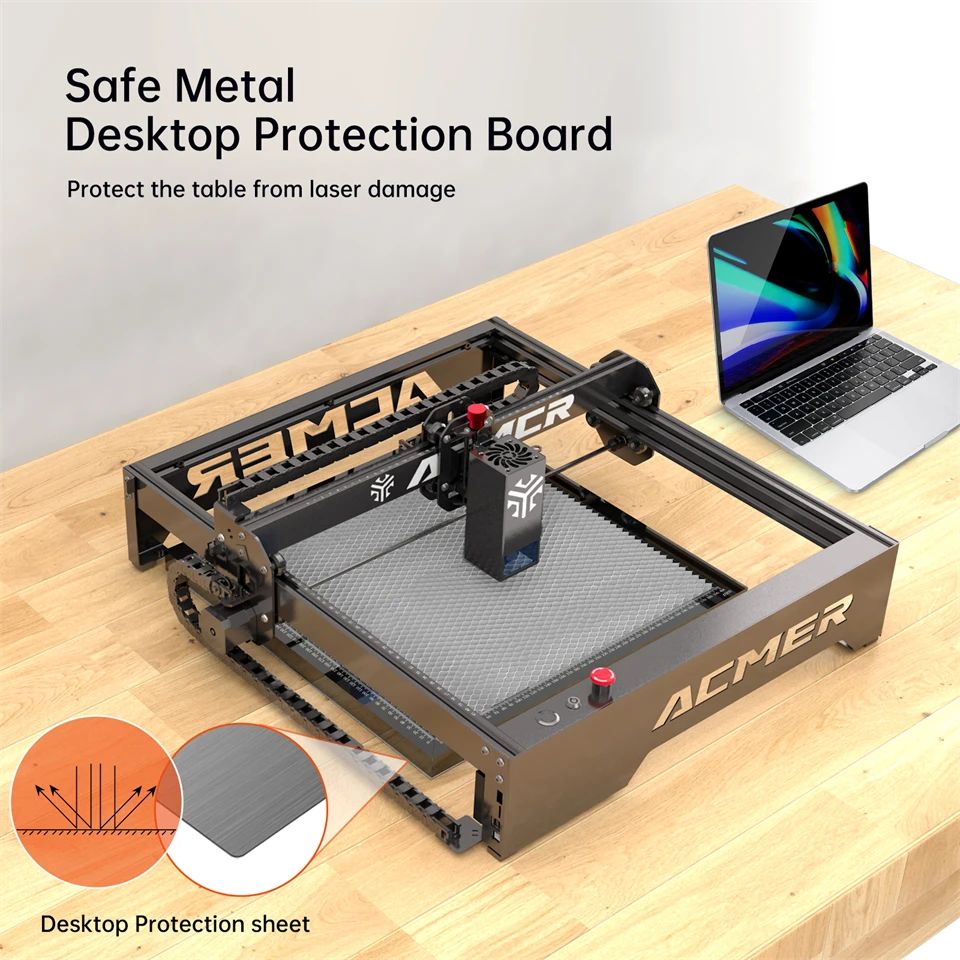 ACMER Laser Engraving Honeycomb Working For CO2 CNC Diode Laser Engraver Cutting Machine Honeycomb Bed 400X400mm 440X440mm