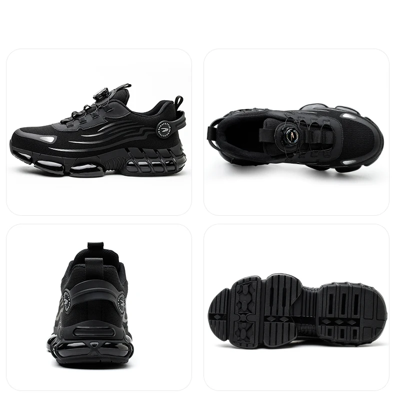 Breathable lace-free soft sole comfortable anti-smash anti-puncture labour insurance shoes