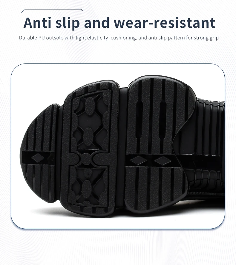 Breathable lace-free soft sole comfortable anti-smash anti-puncture labour insurance shoes