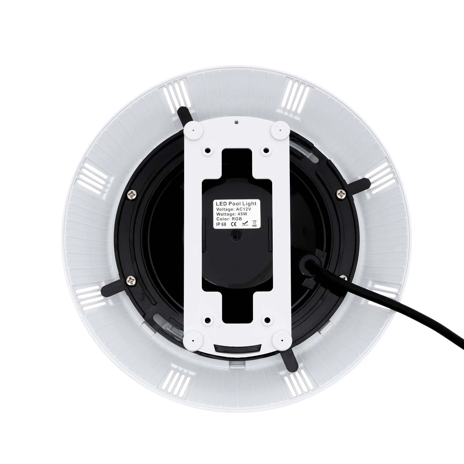 45W RGB LED Underwater Swimming Pool Light IP68 Waterproof 7 Colors Changing Underwater Pool Lights with Remote Control