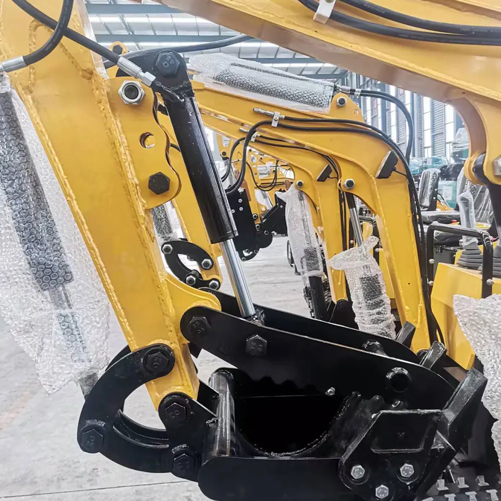 USA Stock Hydraulic Thumb Clip For Mini Excavators Small Digger Attachment