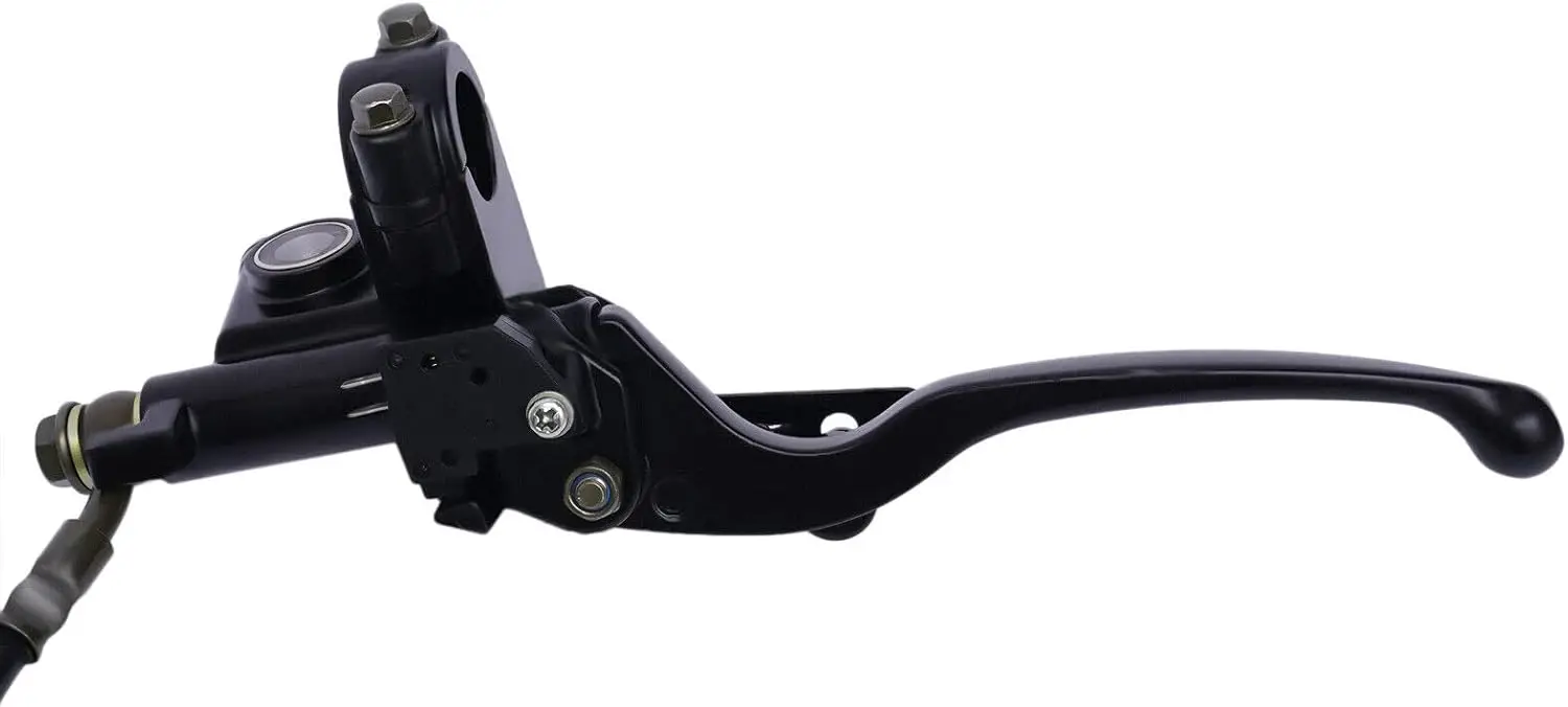 125-250cc ATV Front Steering Knuckle Kit-High-Strength Steel,2 Spindles+2 Disc Rotors+1 Caliper,Durable for Off-Road&Direct Fit