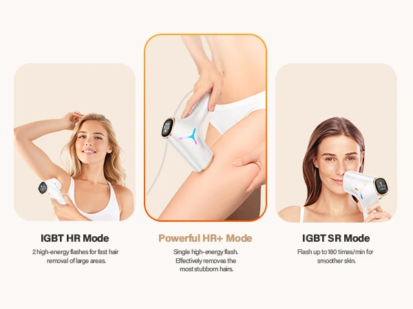 990000 Flashes Hair Removal for Women and Men IPL Hair Removal Body Bikini and Facial Areas Painless Permanent HairRemoval
